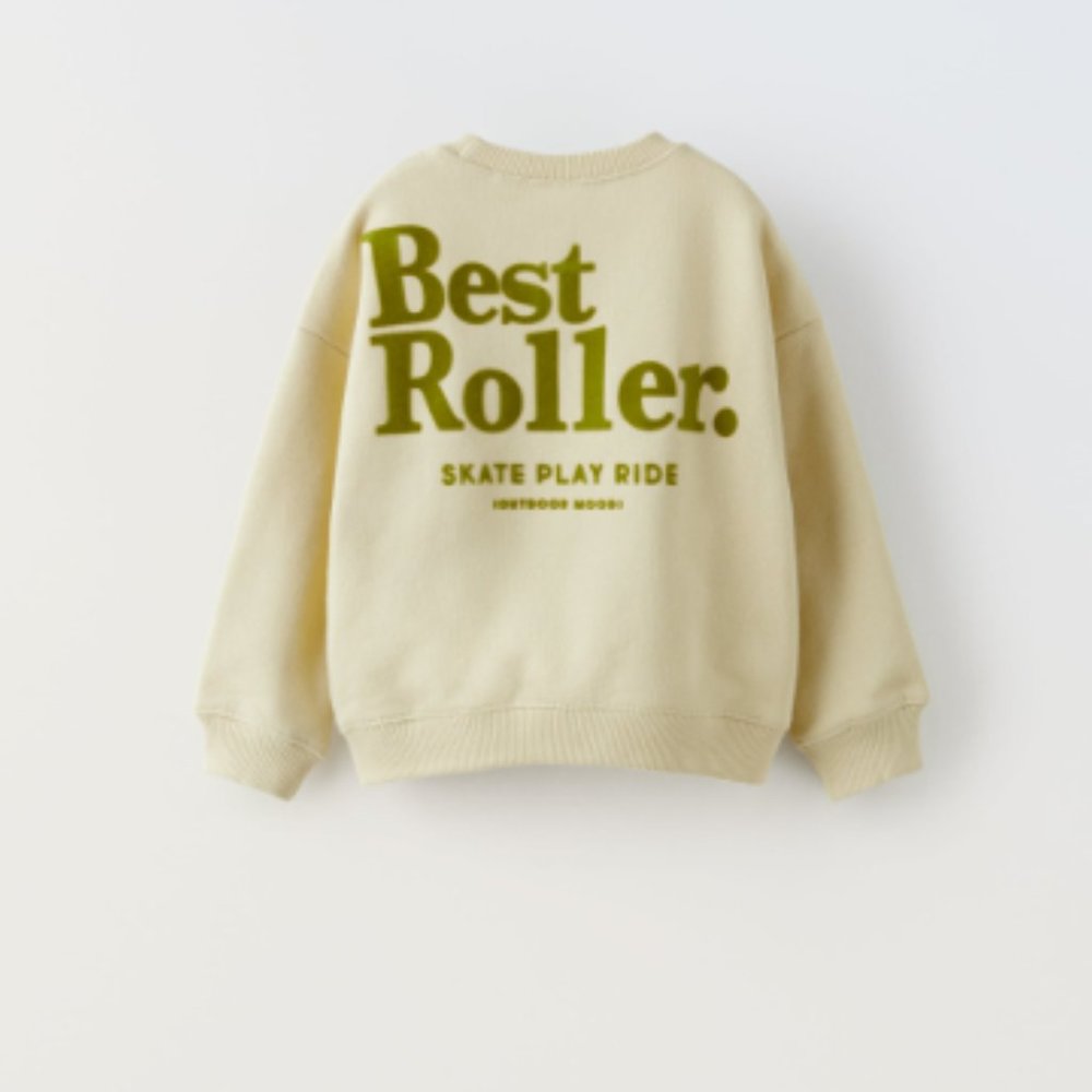 BEST ROLLER SKATEBOARDING SWEATER - ZARA KIDS